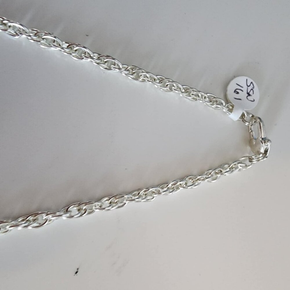 NWT Dark Blue Goldstone & Sterling Silver Necklace - Picture 4 of 7